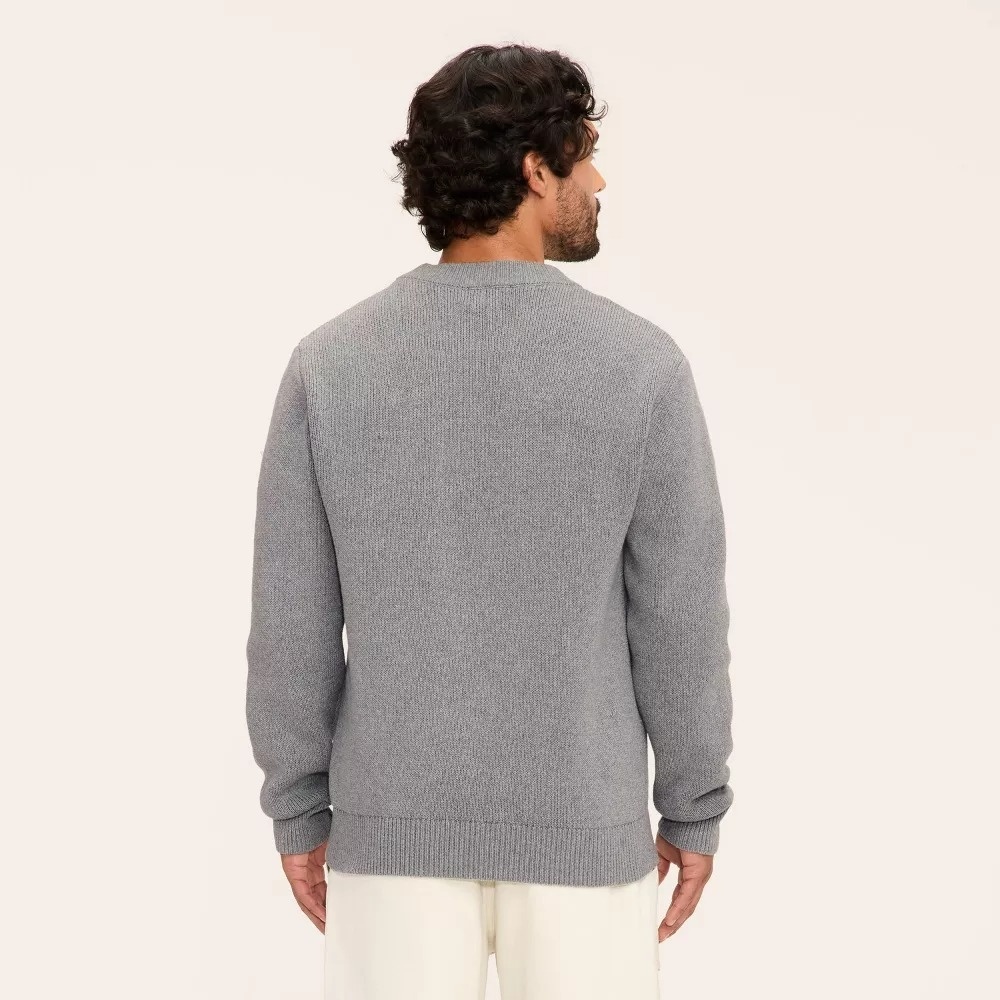 Woolrich x Target Unisex Adult‎ S Small Scenic Pullover Sweater Heather Gray NWT - Picture 5 of 7